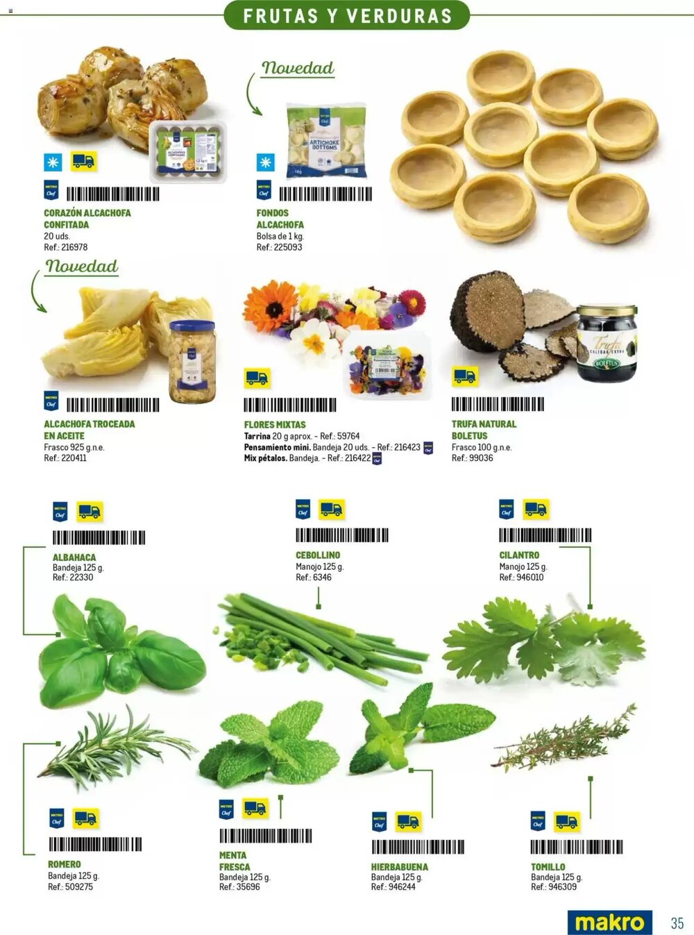 Folleto promocional de Makro válido desde el 16/03/2026 - Página 35.