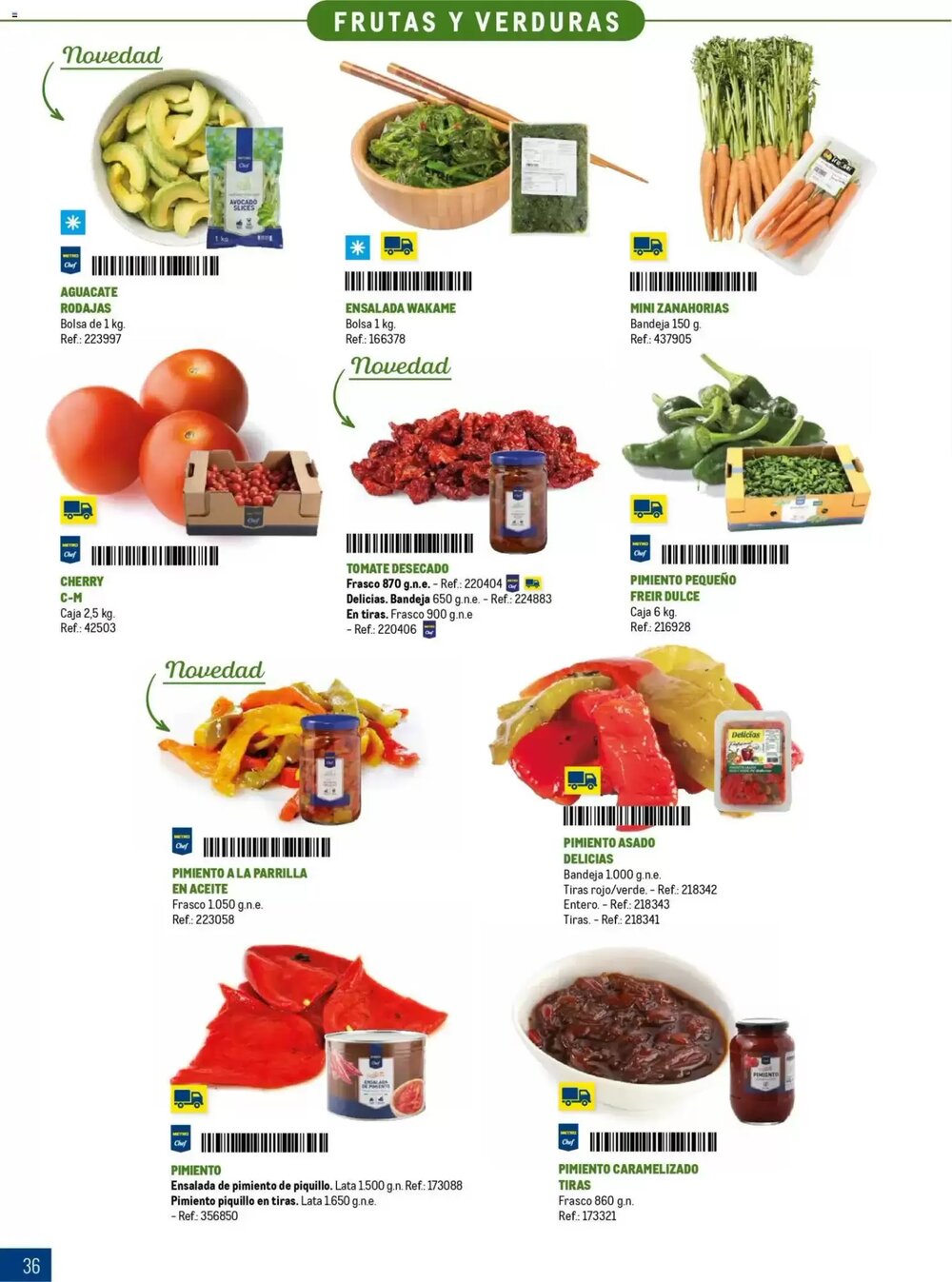 Folleto promocional de Makro válido desde el 16/03/2026 - Página 36.