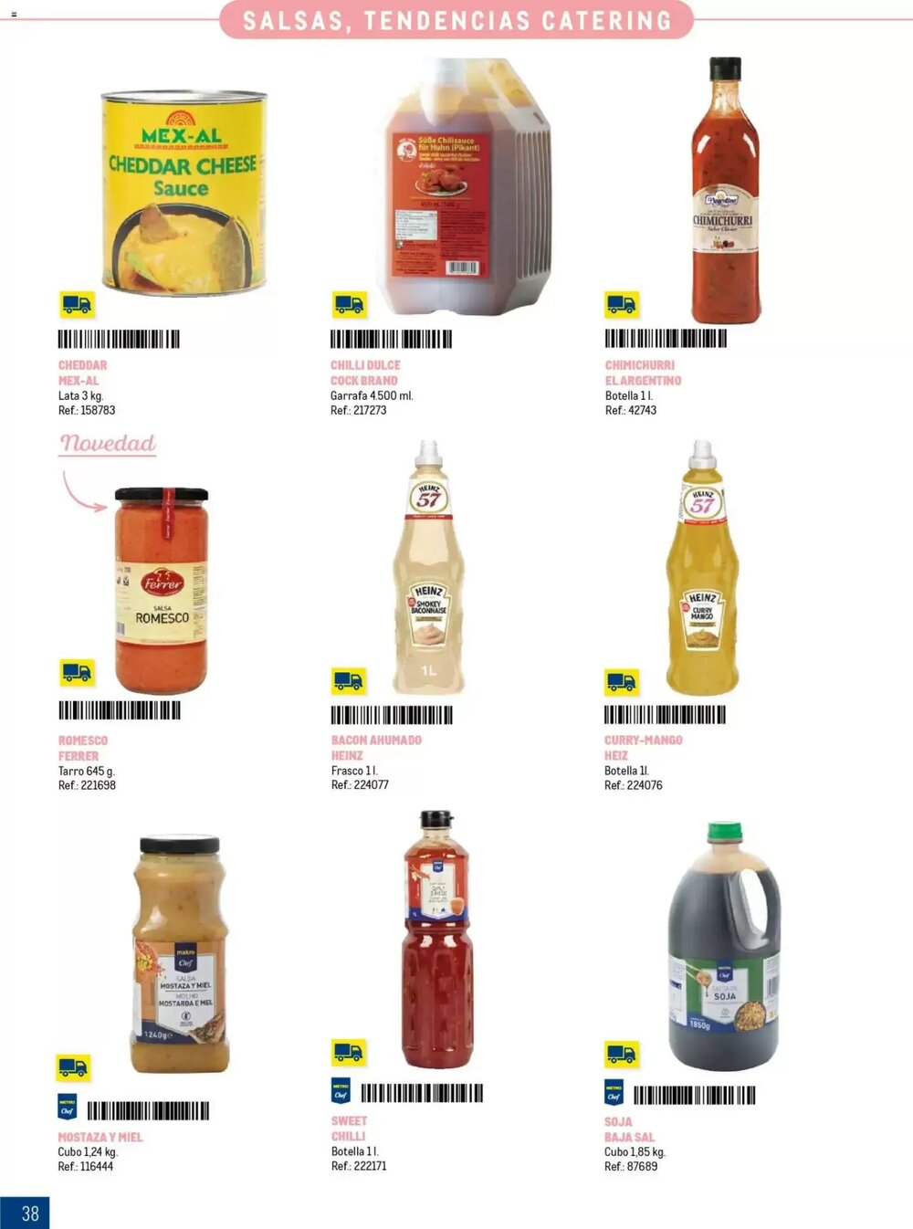 Folleto promocional de Makro válido desde el 16/03/2026 - Página 38.