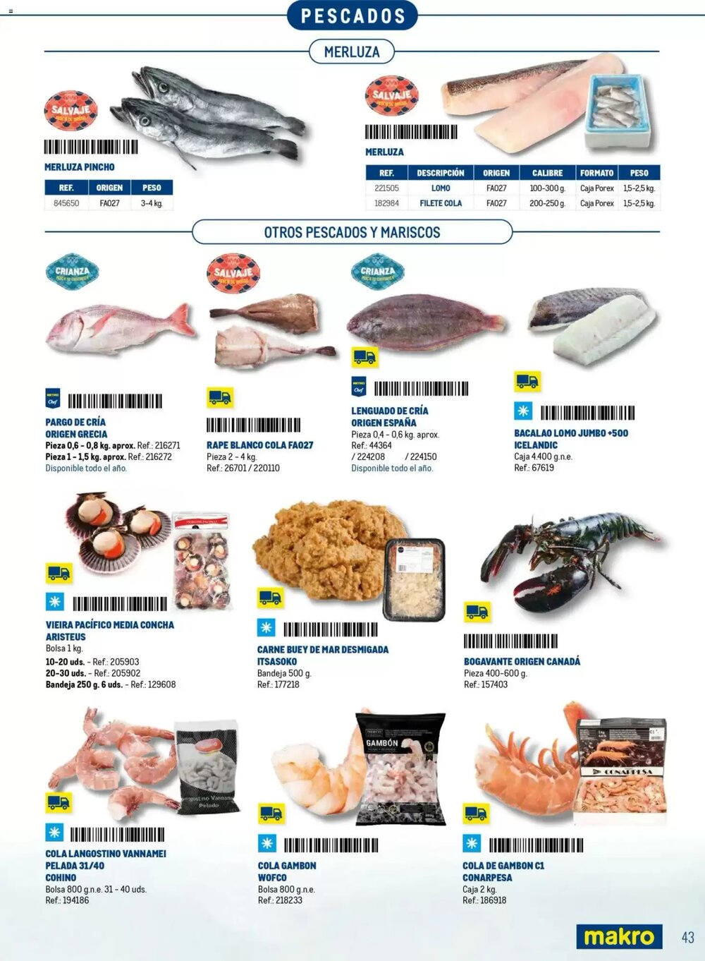 Folleto promocional de Makro válido desde el 16/03/2026 - Página 43.