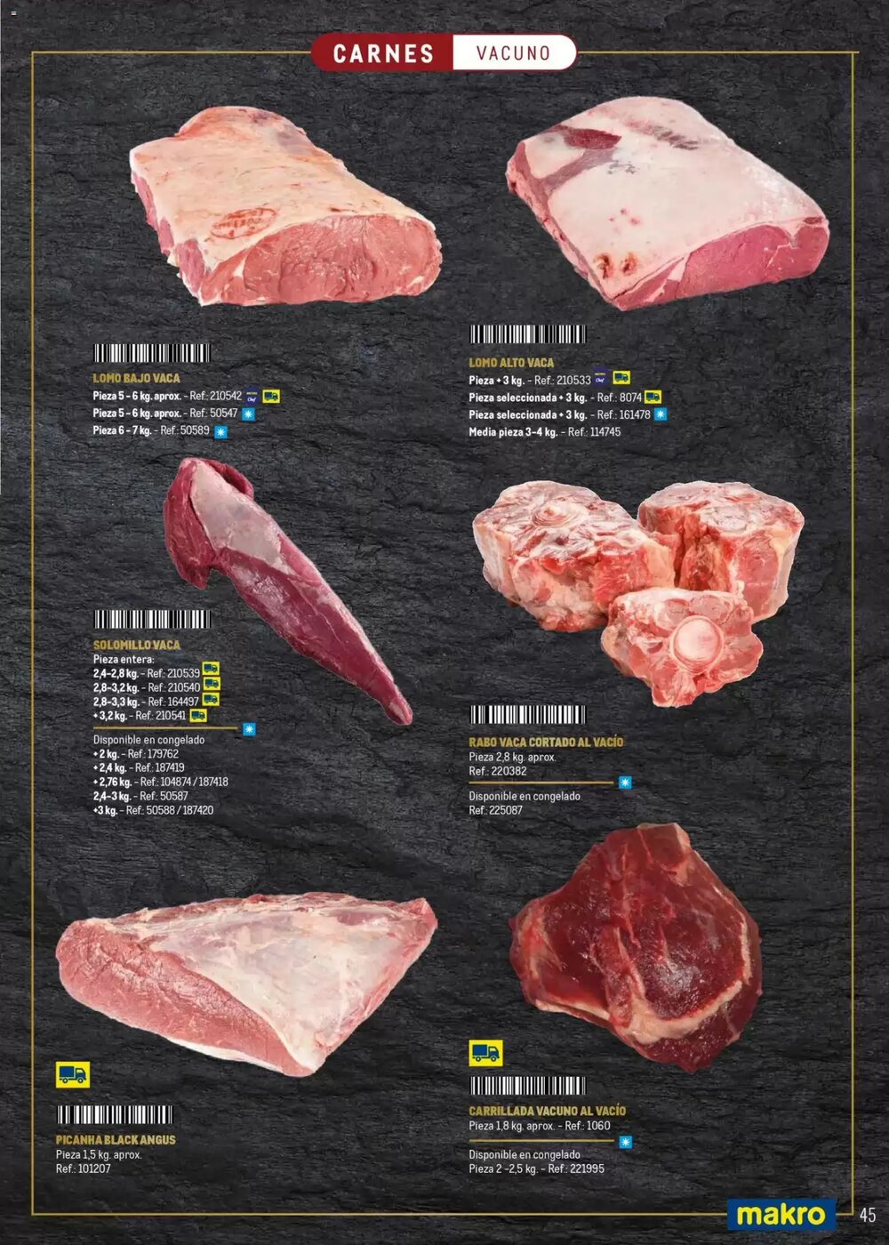 Folleto promocional de Makro válido desde el 16/03/2026 - Página 45.