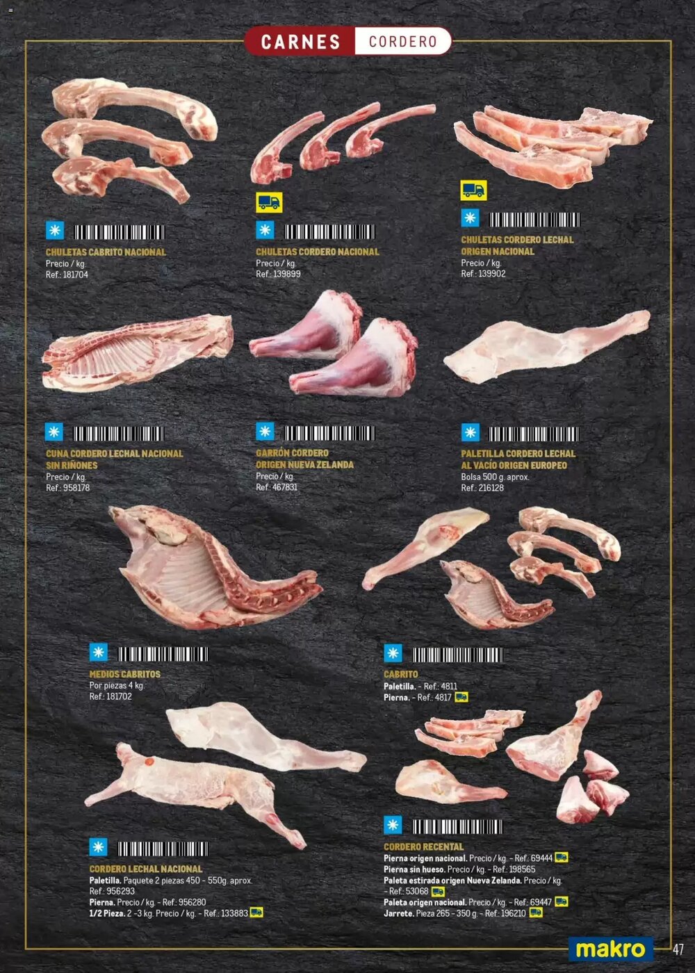 Folleto promocional de Makro válido desde el 16/03/2026 - Página 47.