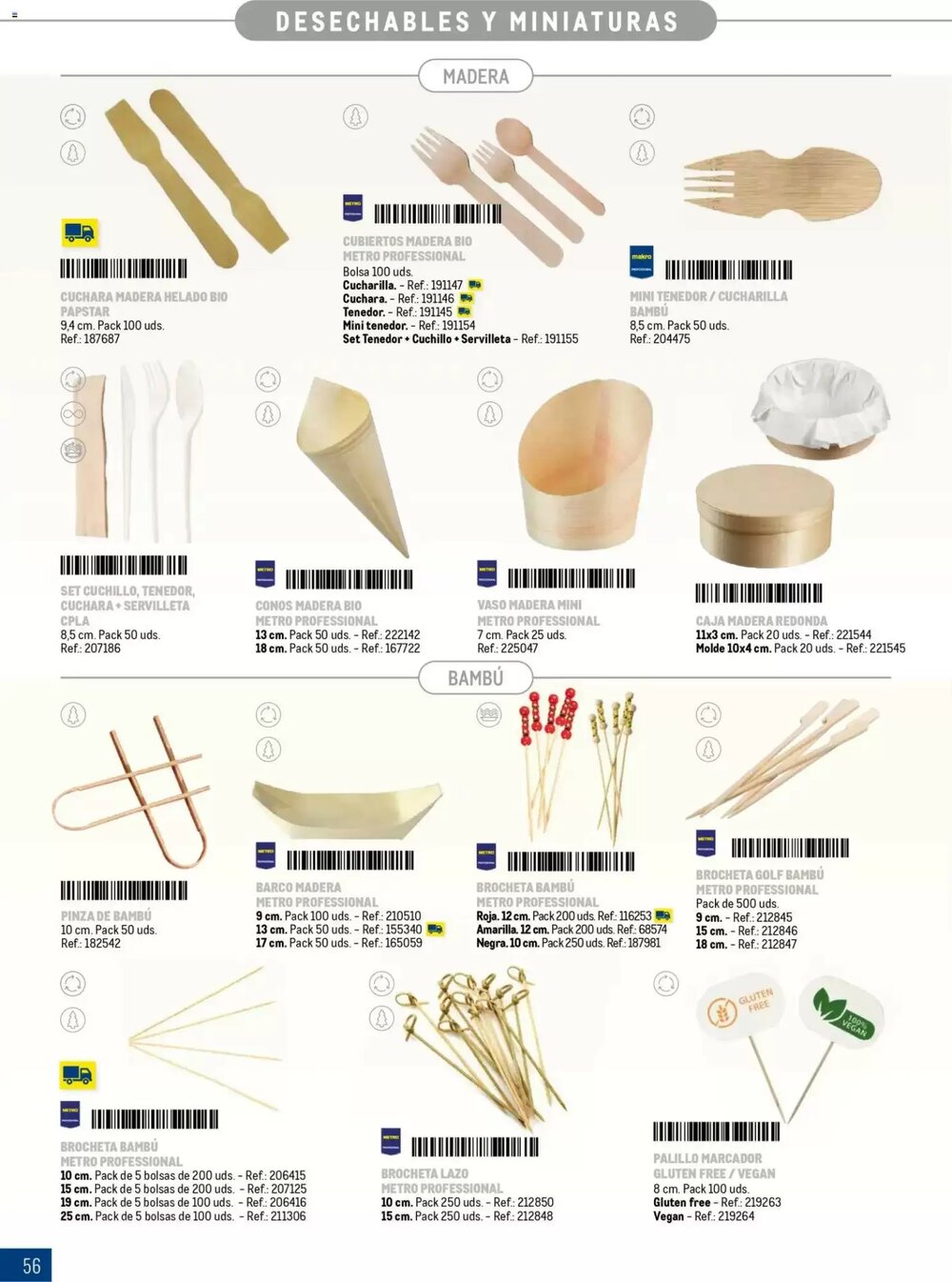 Folleto promocional de Makro válido desde el 16/03/2026 - Página 56.