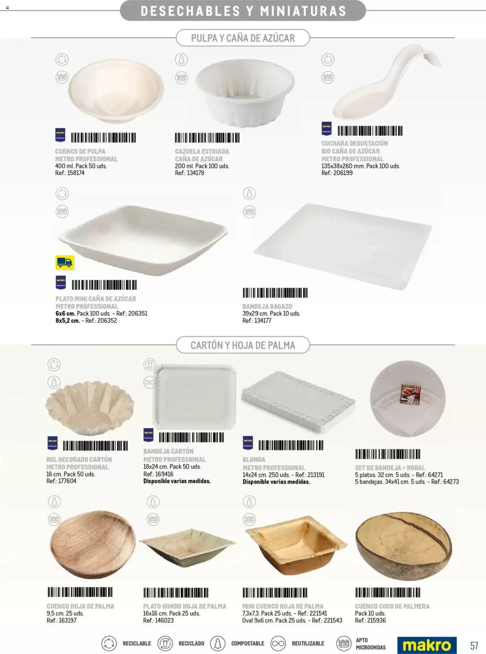 Folleto promocional de Makro válido desde el 16/03/2026 - Página 57.