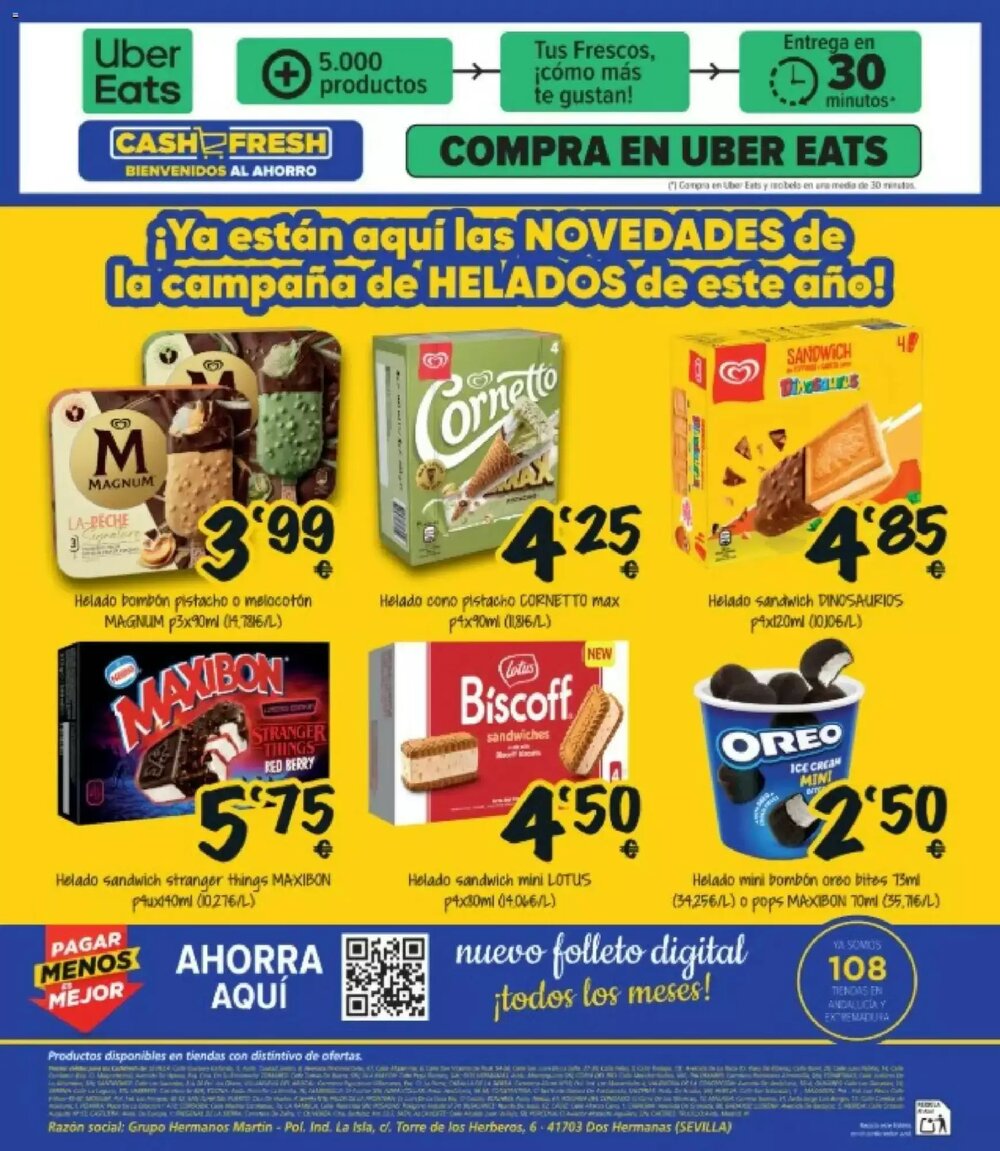 Folleto promocional de Cash Fresh válido desde el 20/03/2026 - Página 16.