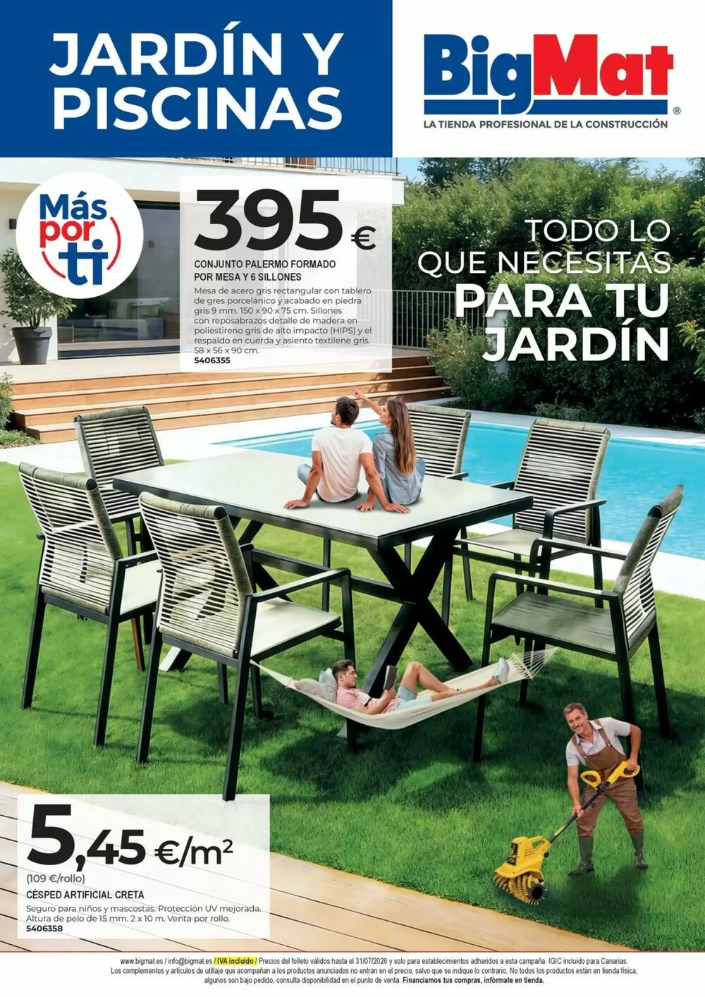 Folleto promocional de BigMat válido desde el 23/03/2026 - Página 1.