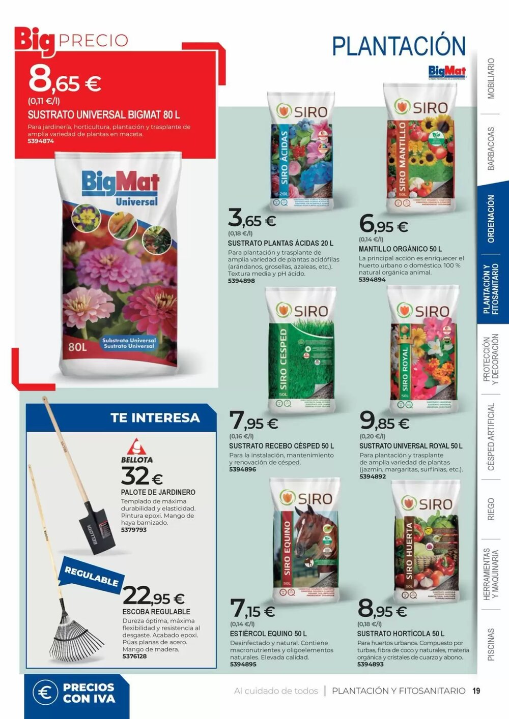 Folleto promocional de BigMat válido desde el 23/03/2026 - Página 19.