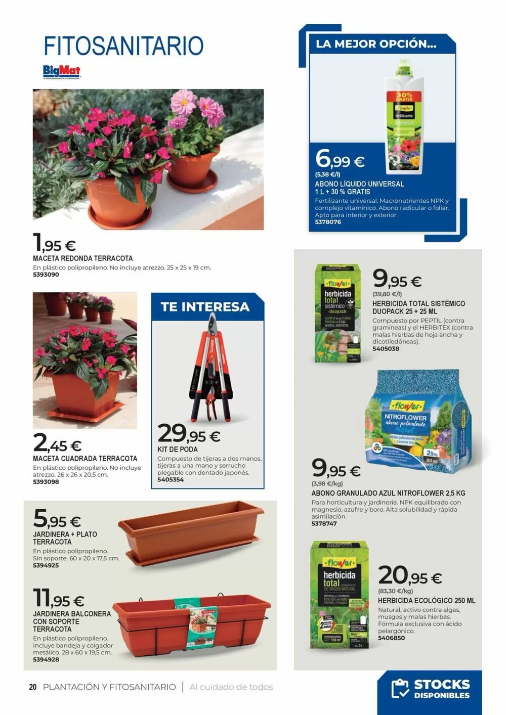 Folleto promocional de BigMat válido desde el 23/03/2026 - Página 20.