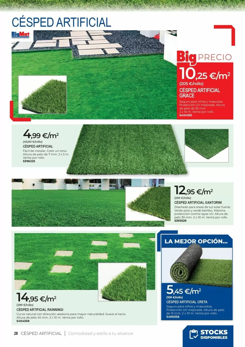 Folleto promocional de BigMat válido desde el 23/03/2026 - Página 28.