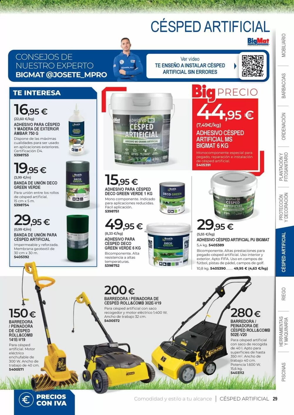 Folleto promocional de BigMat válido desde el 23/03/2026 - Página 29.