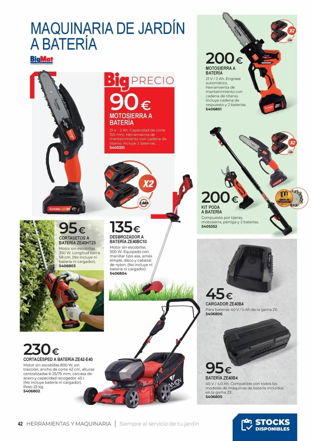 Folleto promocional de BigMat válido desde el 23/03/2026 - Página 42.