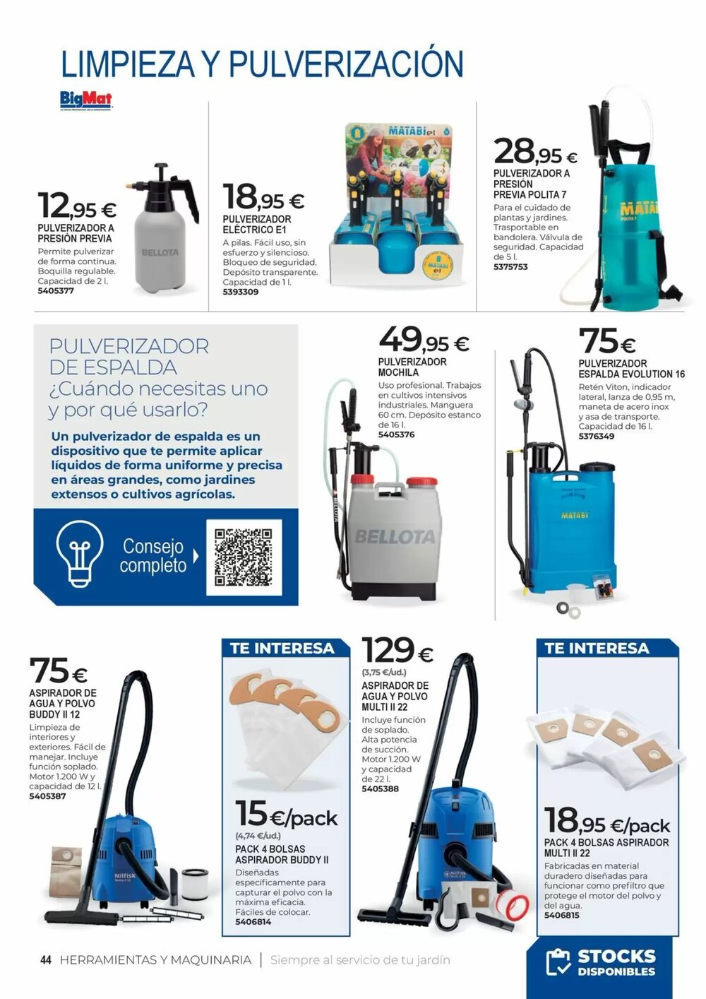 Folleto promocional de BigMat válido desde el 23/03/2026 - Página 44.