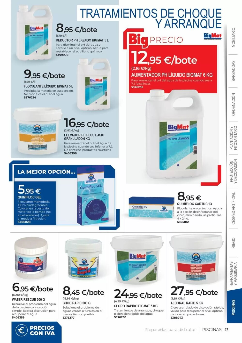 Folleto promocional de BigMat válido desde el 23/03/2026 - Página 47.