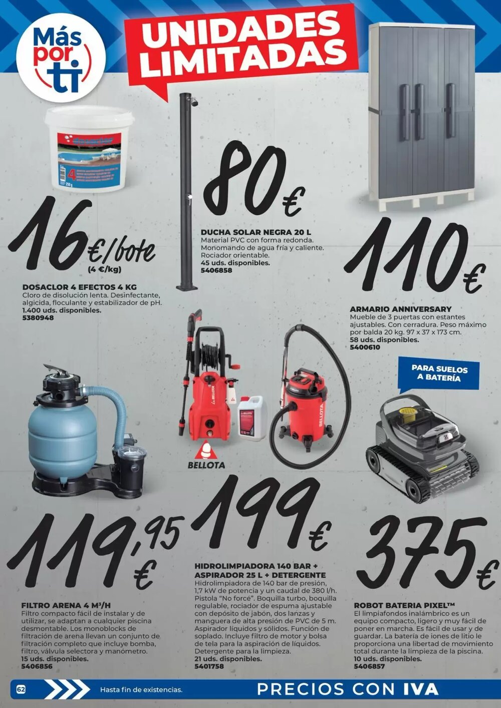 Folleto promocional de BigMat válido desde el 23/03/2026 - Página 62.