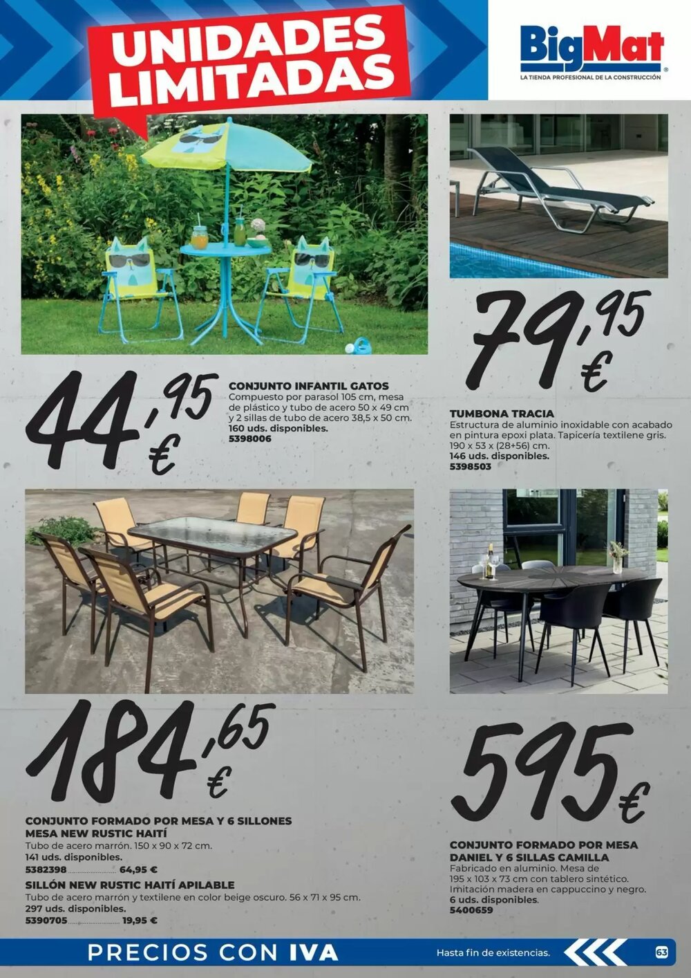 Folleto promocional de BigMat válido desde el 23/03/2026 - Página 63.
