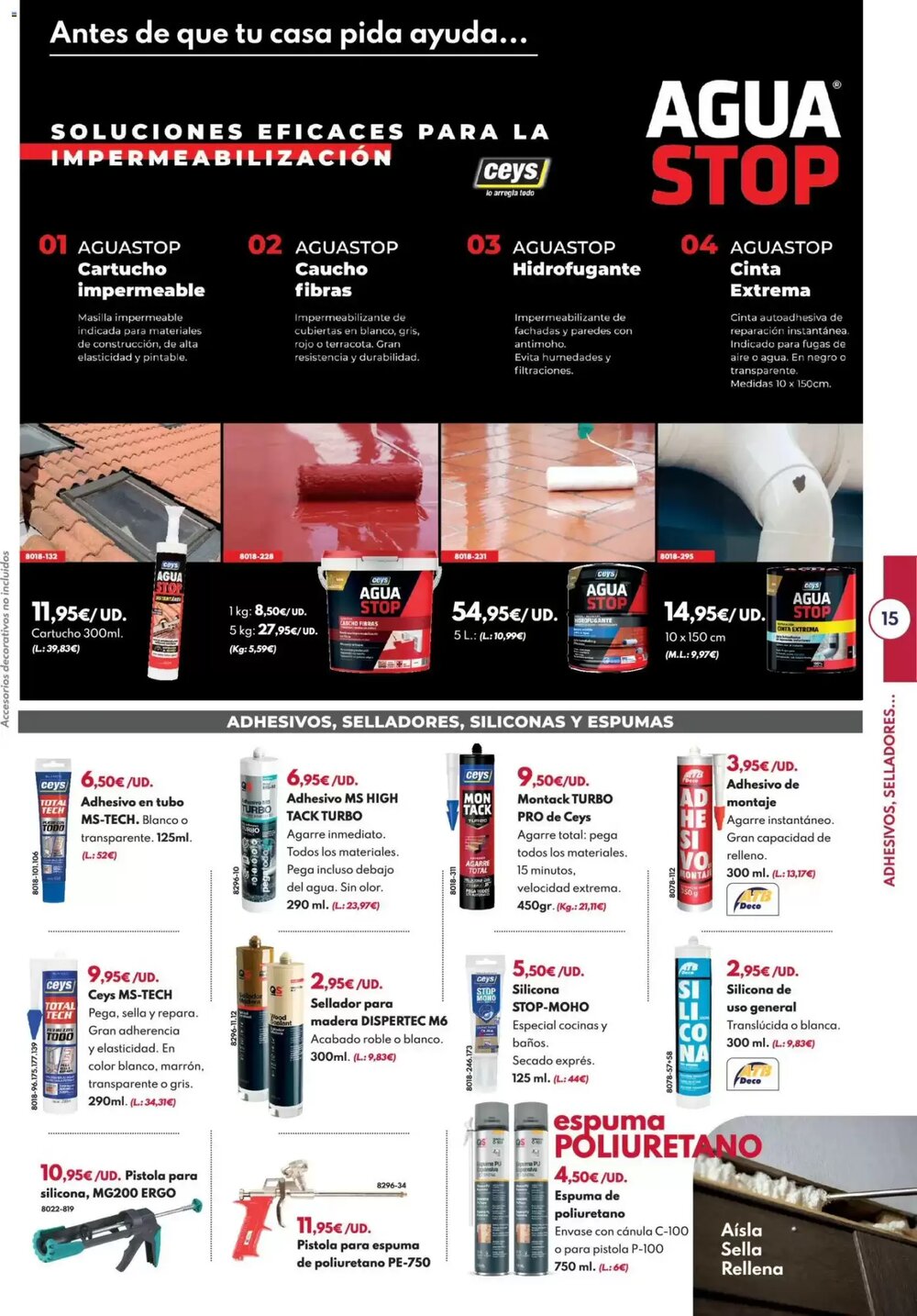 Folleto promocional de BricoCentro válido desde el 23/03/2026 - Página 15.