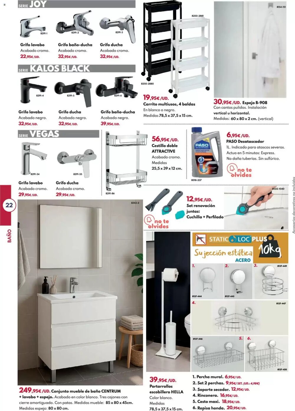 Folleto promocional de BricoCentro válido desde el 23/03/2026 - Página 22.