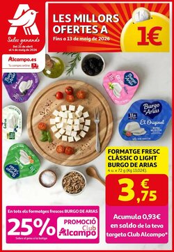 Folleto promocional de Alcampo válido desde el 22/04/2026