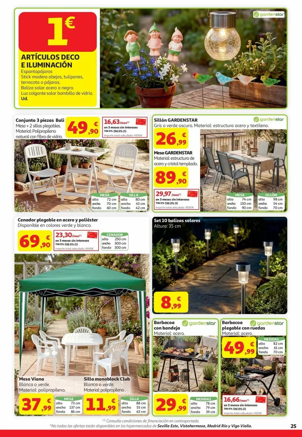 Folleto promocional de Alcampo válido desde el 22/04/2026 - Página 25.