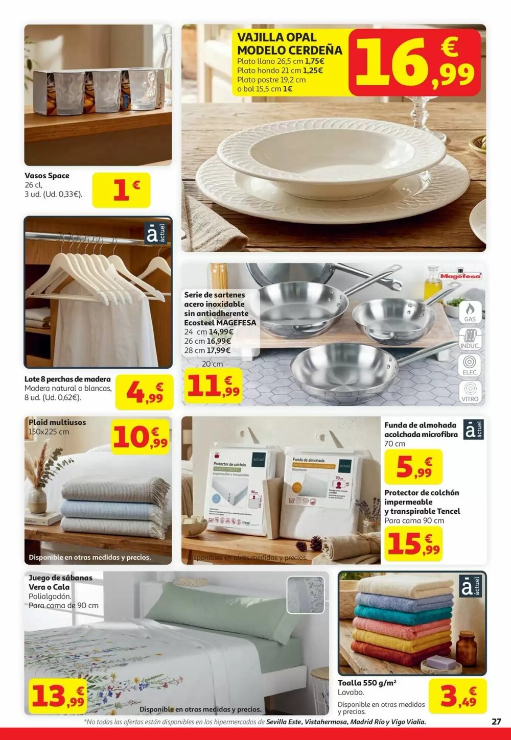 Folleto promocional de Alcampo válido desde el 22/04/2026 - Página 27.