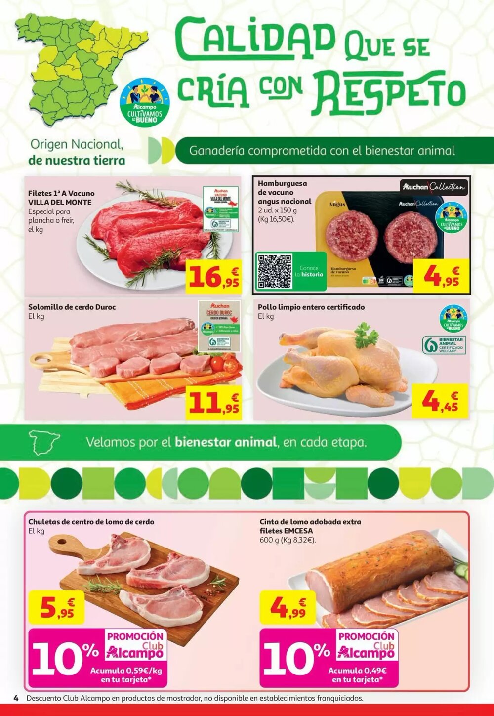 Folleto promocional de Alcampo válido desde el 22/04/2026 - Página 4.