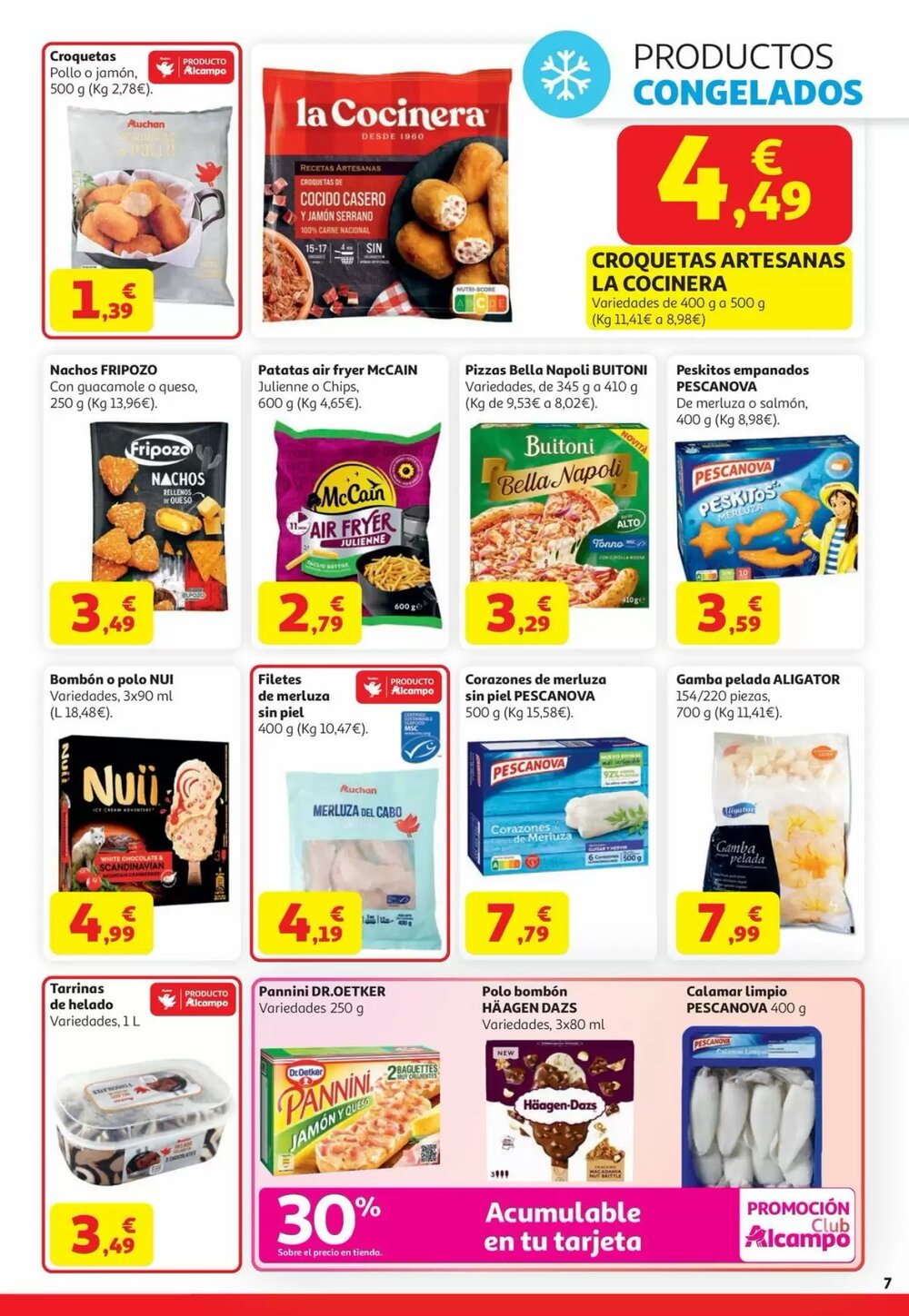 Folleto promocional de Alcampo válido desde el 22/04/2026 - Página 7.