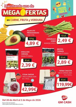 Folleto promocional de GM Cash & Carry válido desde el 22/04/2026