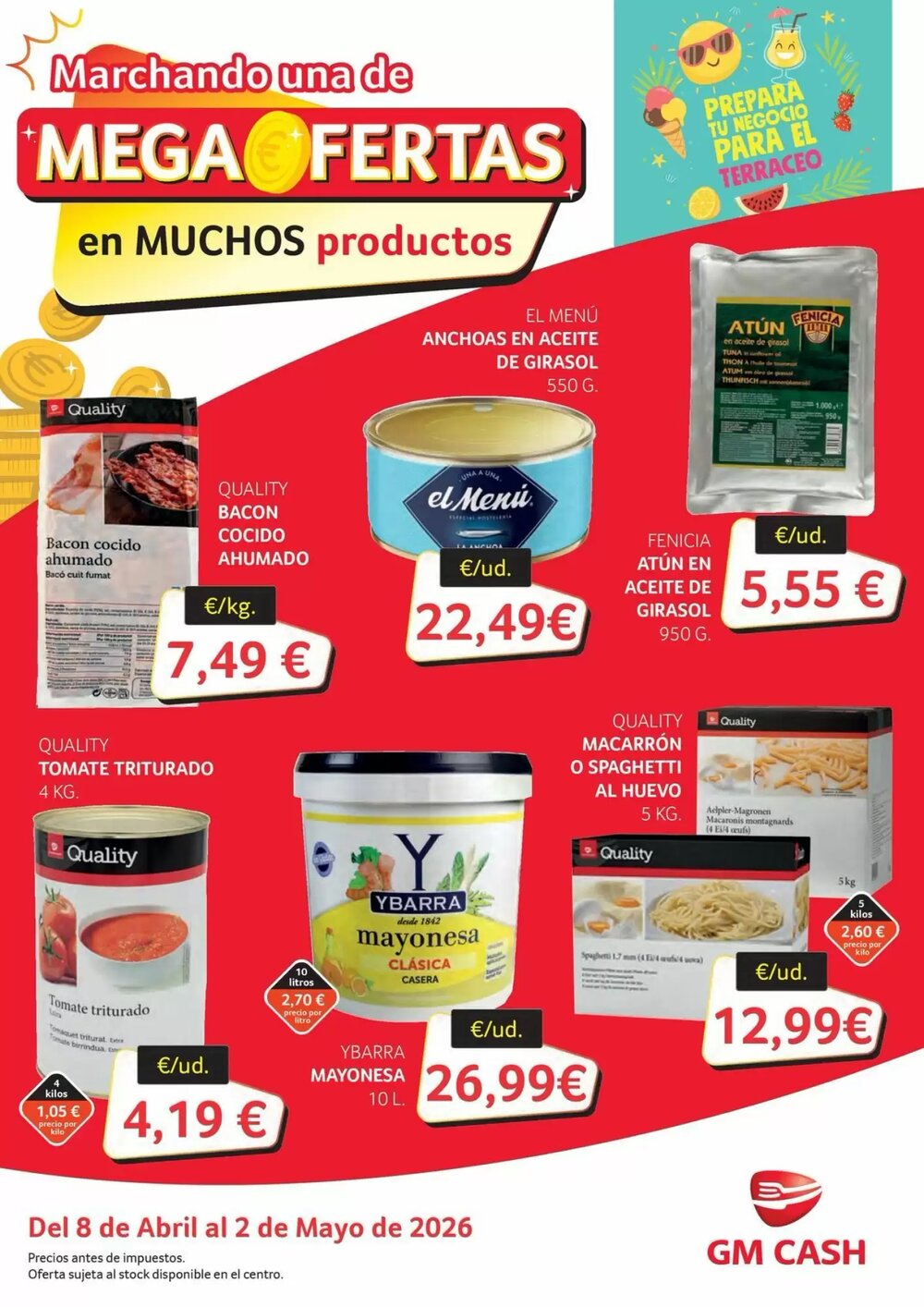 Folleto promocional de GM Cash & Carry válido desde el 22/04/2026 - Página 5.