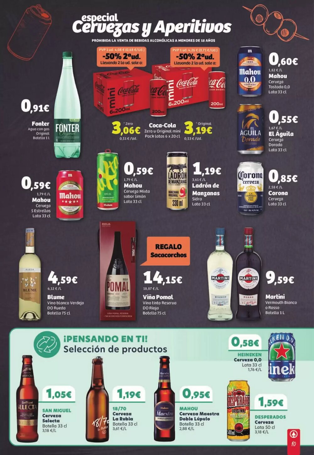 Folleto promocional de Spar Tenerife válido desde el 23/04/2026 - Página 10.