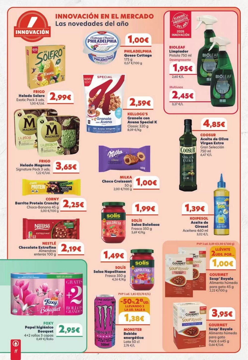 Folleto promocional de Spar Tenerife válido desde el 23/04/2026 - Página 11.