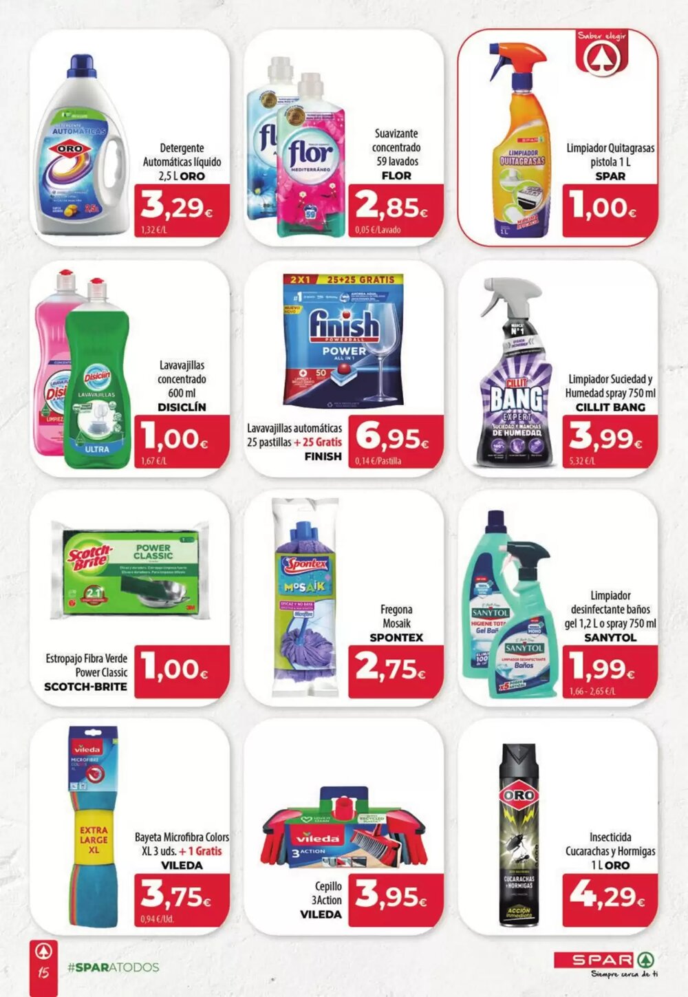 Folleto promocional de Spar Tenerife válido desde el 23/04/2026 - Página 15.