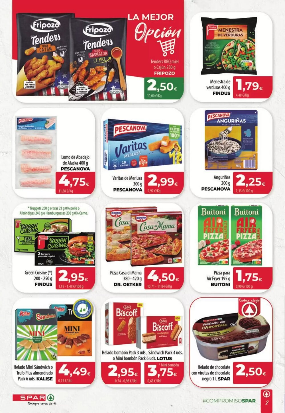 Folleto promocional de Spar Tenerife válido desde el 23/04/2026 - Página 2.