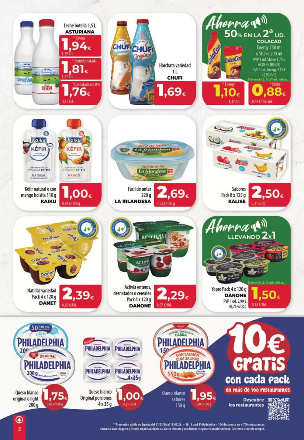 Folleto promocional de Spar Tenerife válido desde el 23/04/2026 - Página 3.