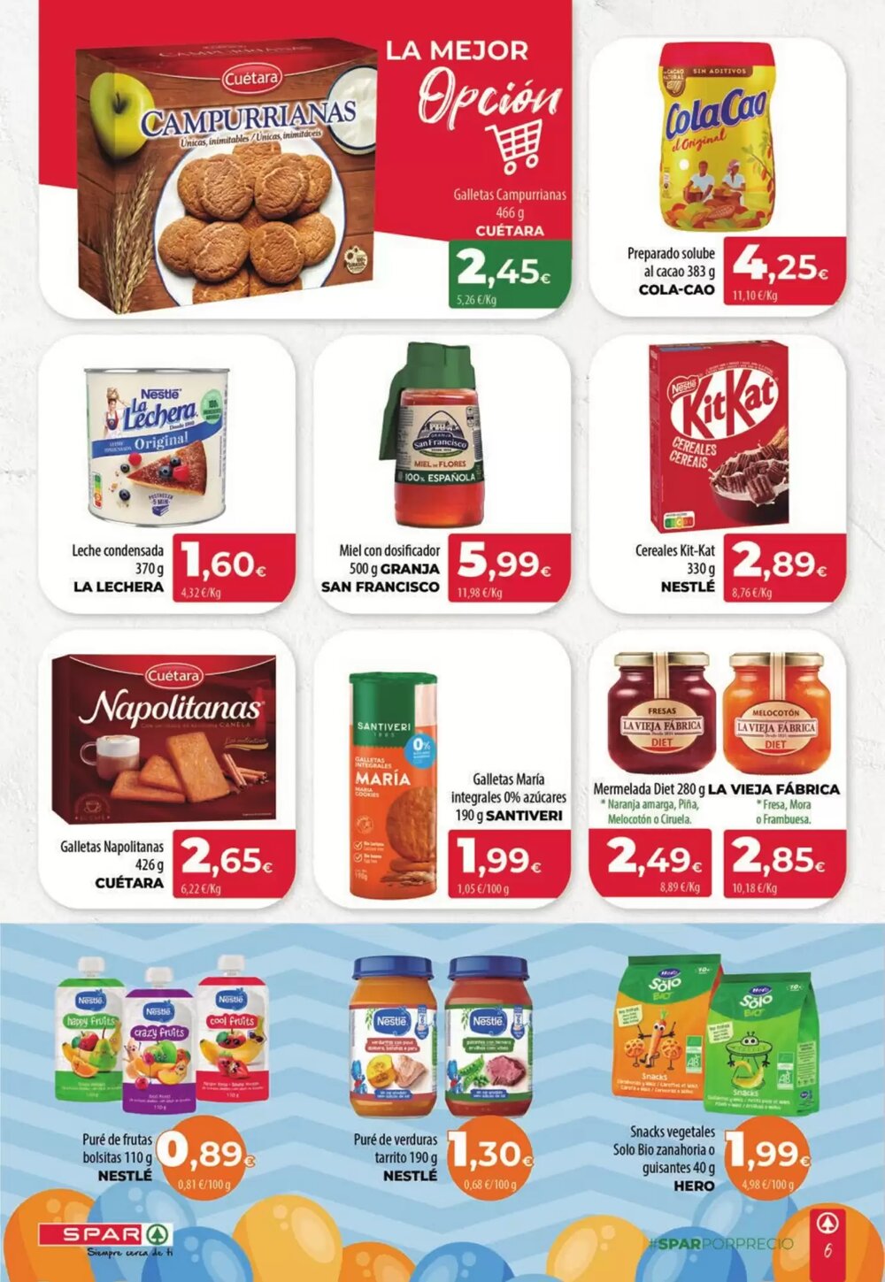 Folleto promocional de Spar Tenerife válido desde el 23/04/2026 - Página 6.