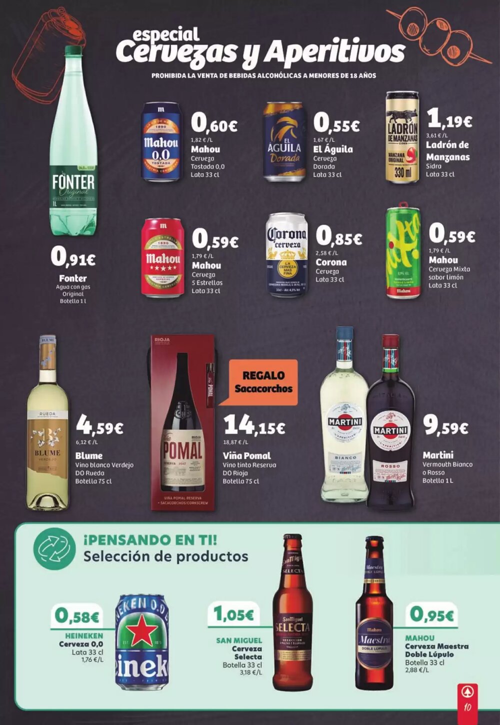 Folleto promocional de Spar válido desde el 23/04/2026 - Página 10.