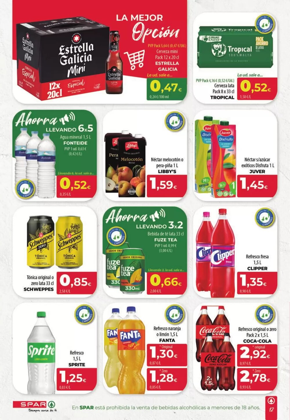 Folleto promocional de Spar válido desde el 23/04/2026 - Página 12.
