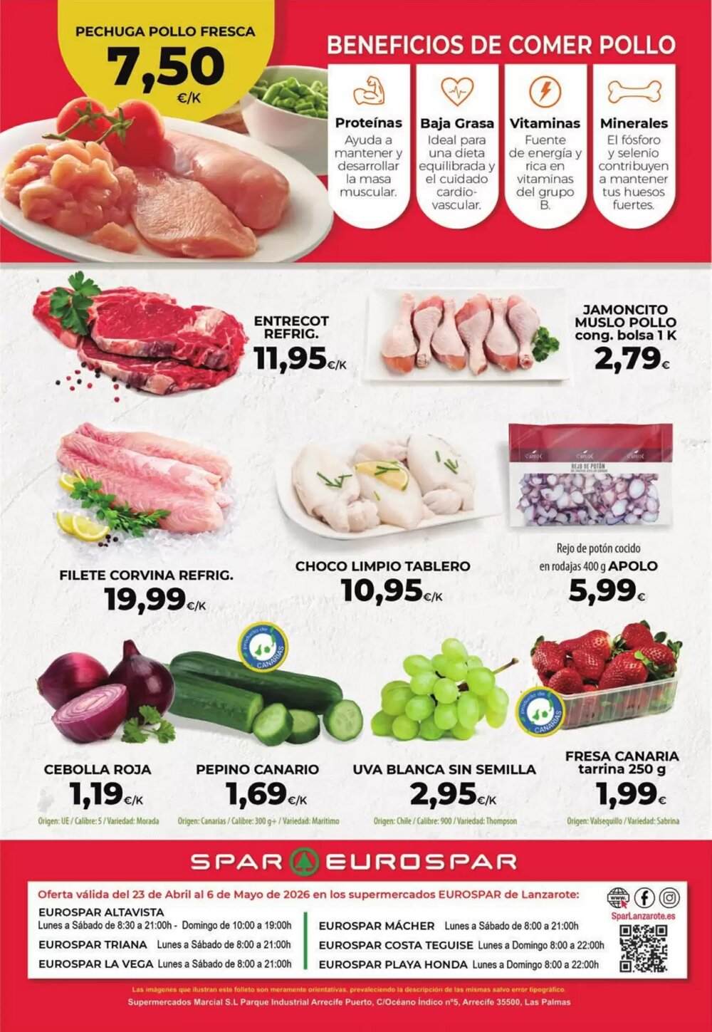 Folleto promocional de Spar válido desde el 23/04/2026 - Página 16.