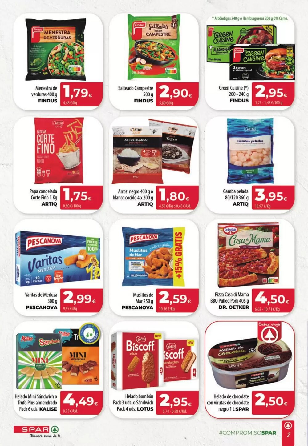 Folleto promocional de Spar válido desde el 23/04/2026 - Página 2.