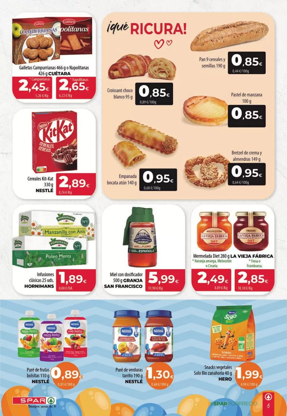 Folleto promocional de Spar válido desde el 23/04/2026 - Página 6.