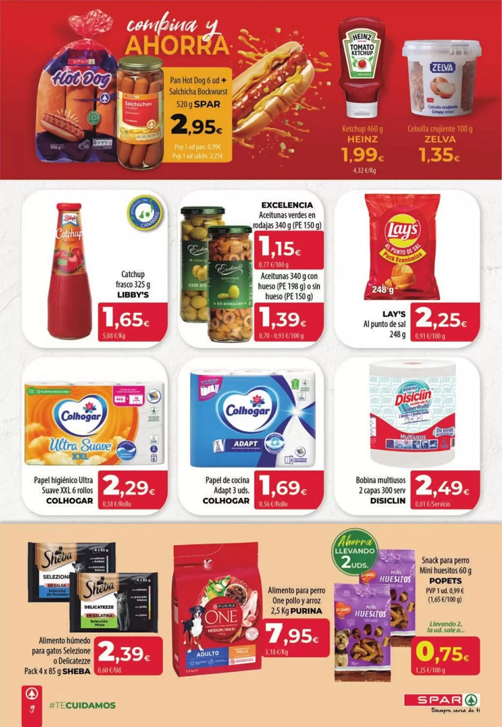Folleto promocional de Spar válido desde el 23/04/2026 - Página 9.