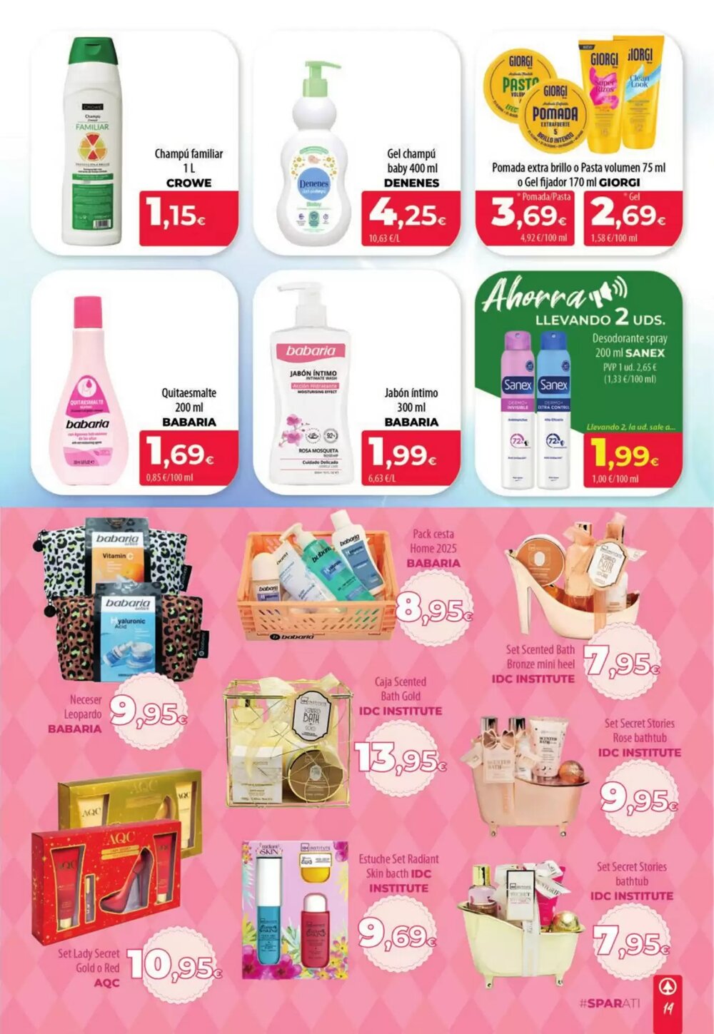 Folleto promocional de Spar La Palma válido desde el 23/04/2026 - Página 14.
