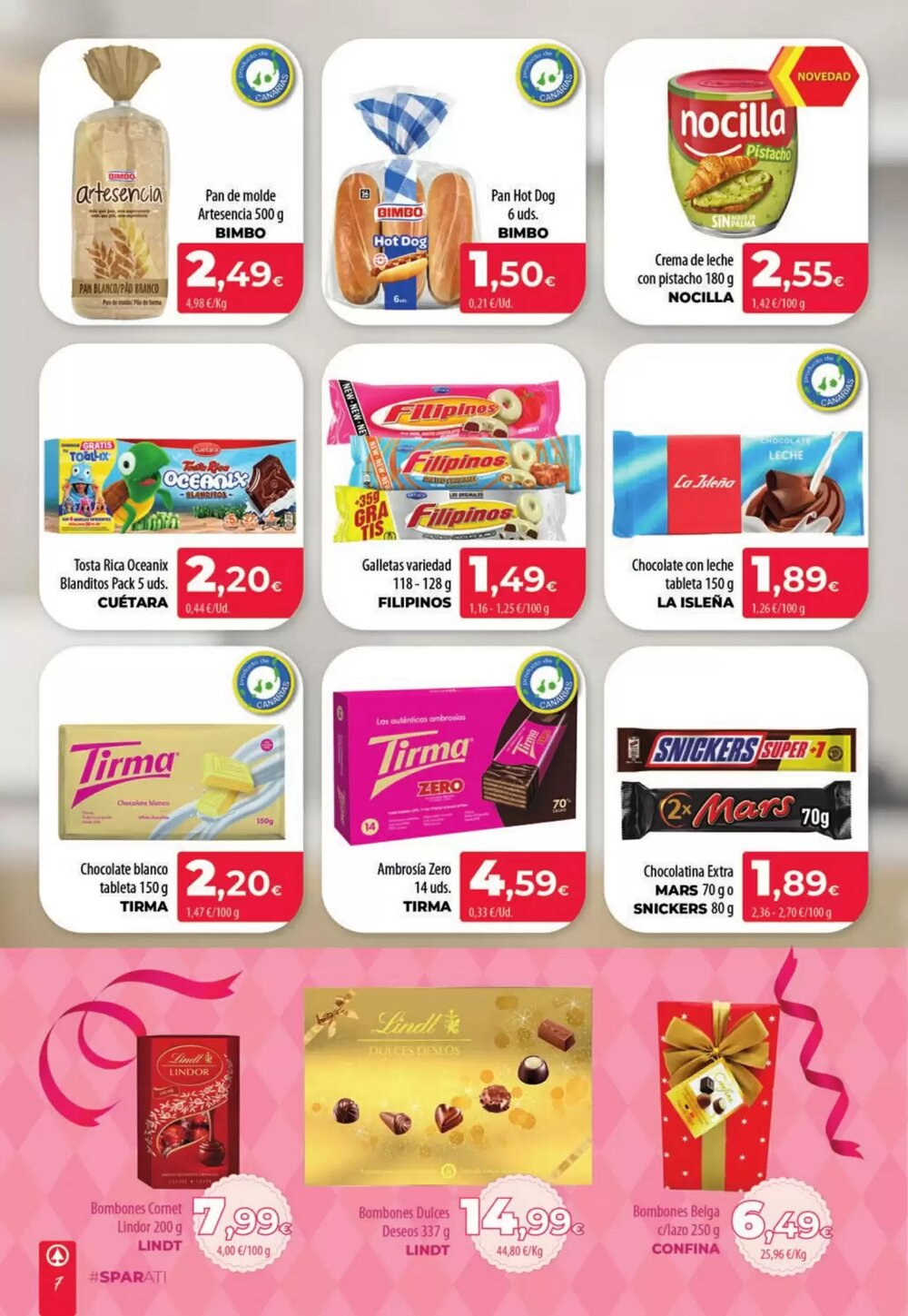 Folleto promocional de Spar La Palma válido desde el 23/04/2026 - Página 7.