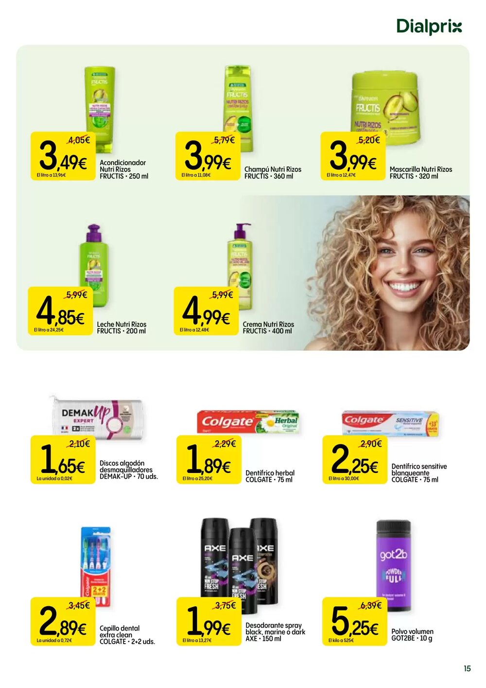 Folleto promocional de Dialprix válido desde el 23/04/2026 - Página 15.