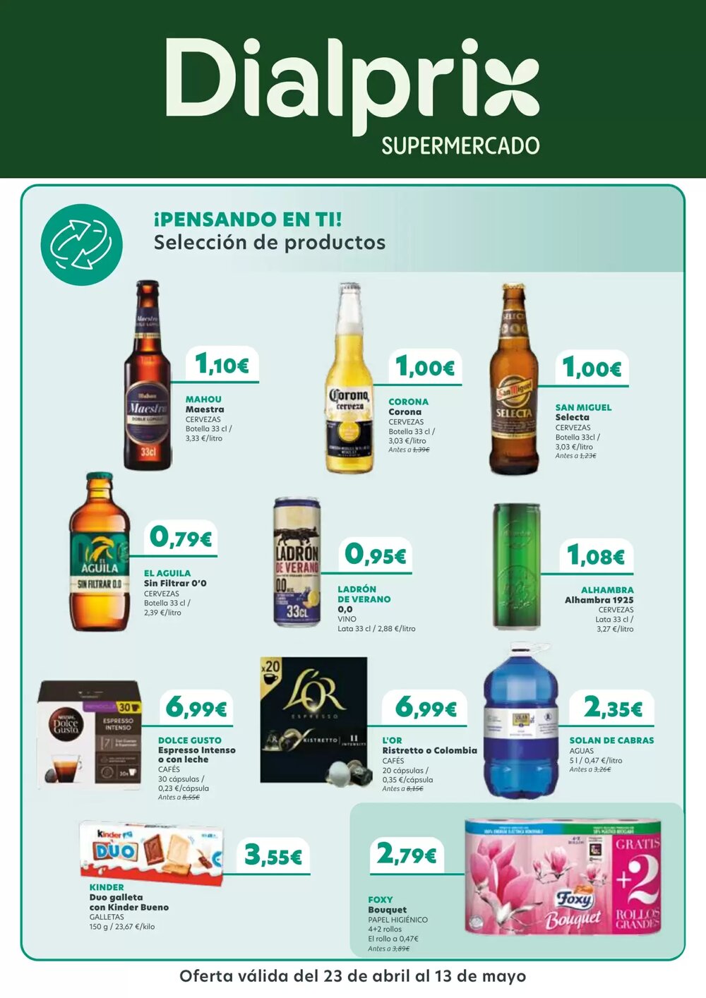 Folleto promocional de Dialprix válido desde el 23/04/2026 - Página 17.