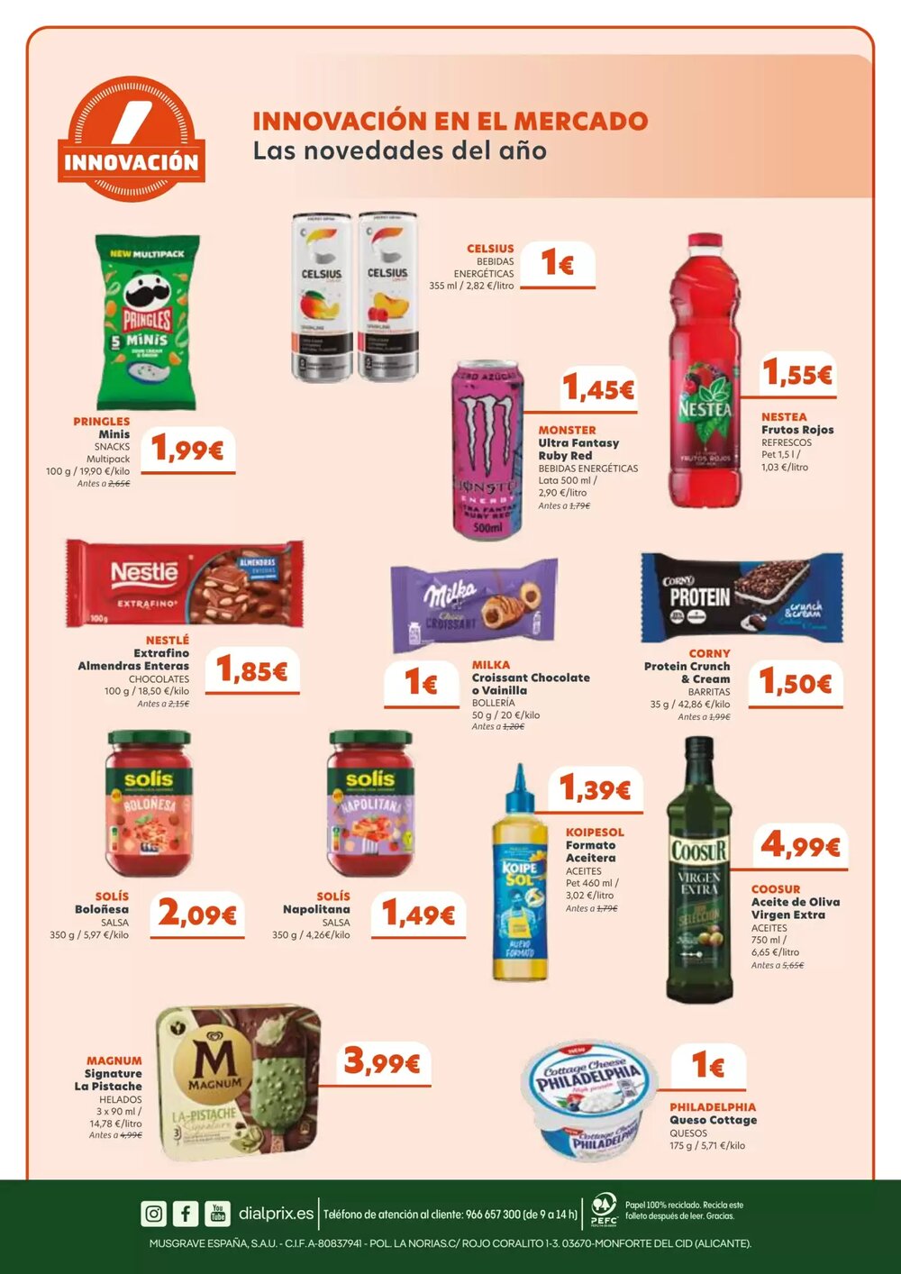 Folleto promocional de Dialprix válido desde el 23/04/2026 - Página 18.