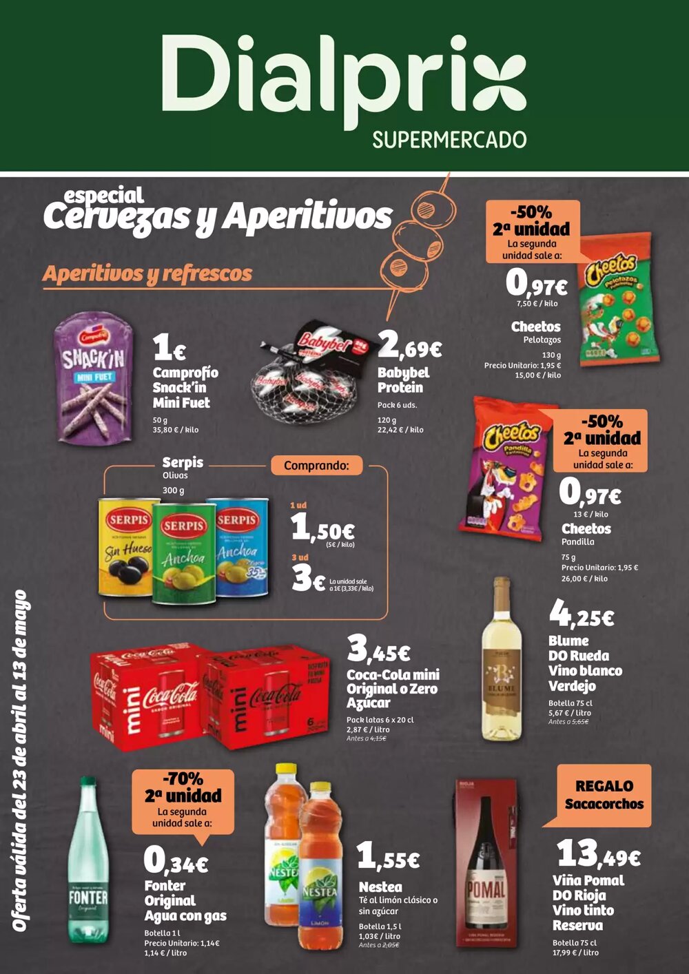 Folleto promocional de Dialprix válido desde el 23/04/2026 - Página 19.