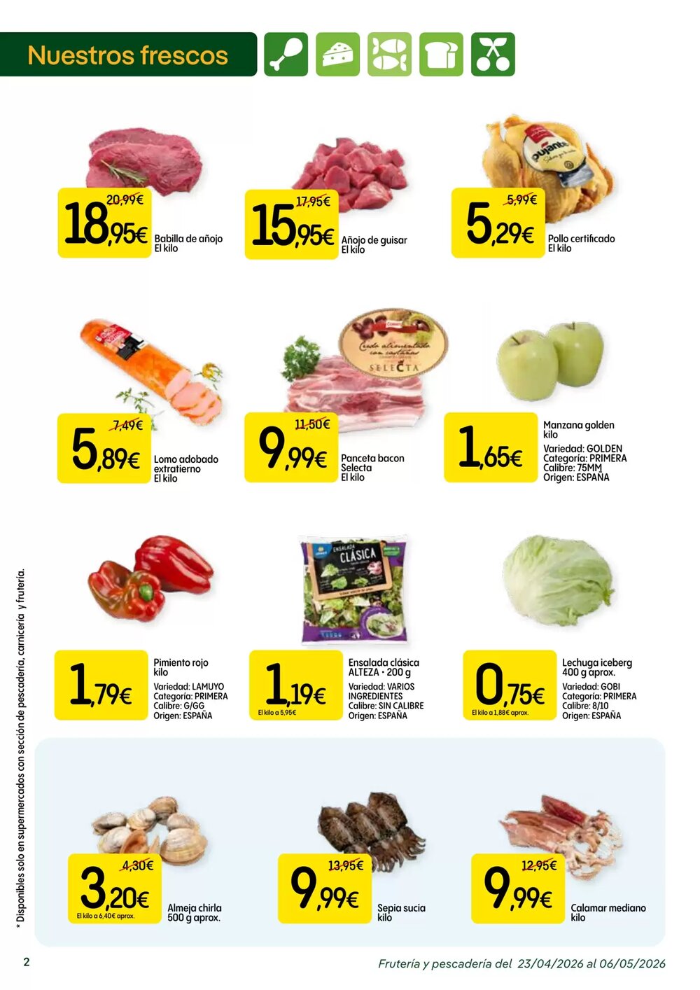 Folleto promocional de Dialprix válido desde el 23/04/2026 - Página 2.