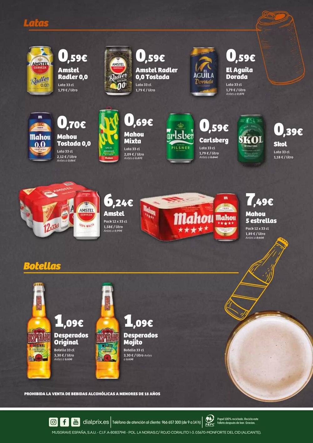 Folleto promocional de Dialprix válido desde el 23/04/2026 - Página 20.