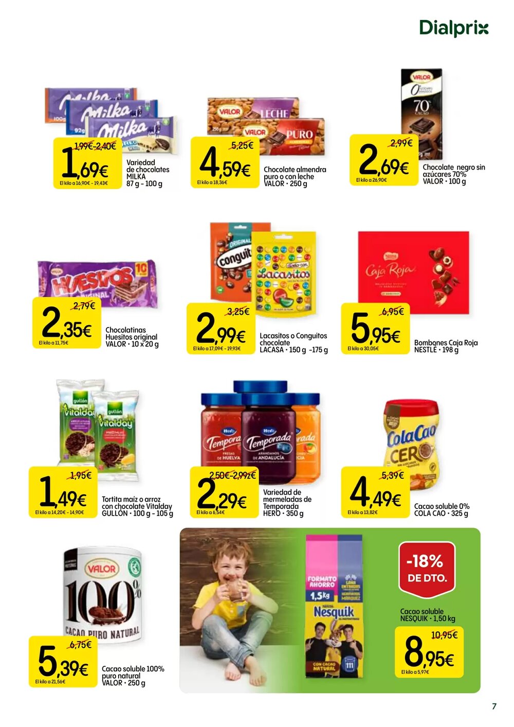 Folleto promocional de Dialprix válido desde el 23/04/2026 - Página 7.