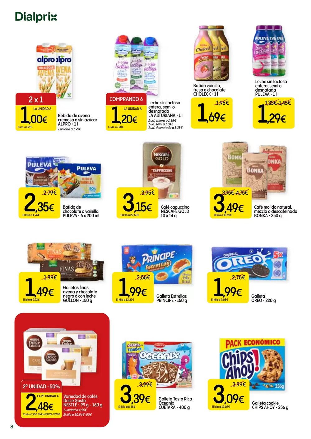 Folleto promocional de Dialprix válido desde el 23/04/2026 - Página 8.